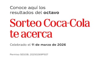 Sorteo Coca-Cola te acerca Semana 8