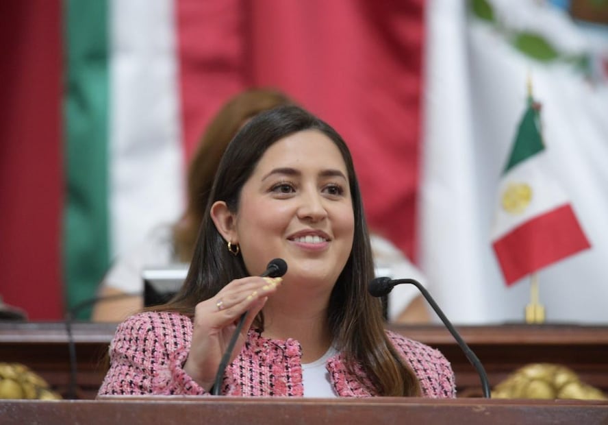 Durante la Comisión Permanente de este miércoles en el Congreso de la Ciudad de México, Luisa Ledesma presentó una iniciativa para modificar el Código Civil local. Foto: Especial