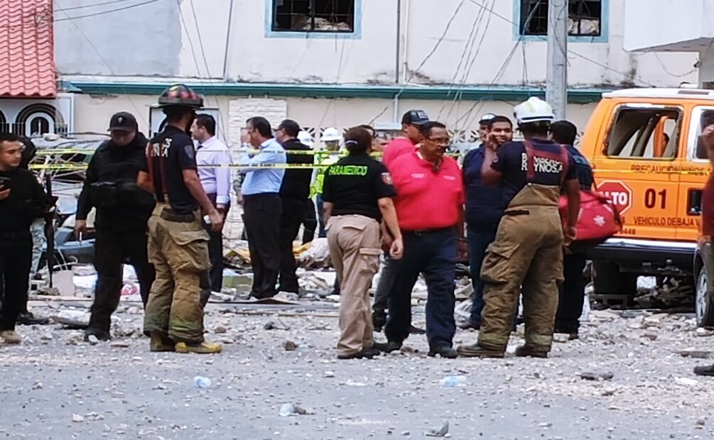 Explosión por pirotecnia.. muertos.. heridos. Foto: Sandra Tovar