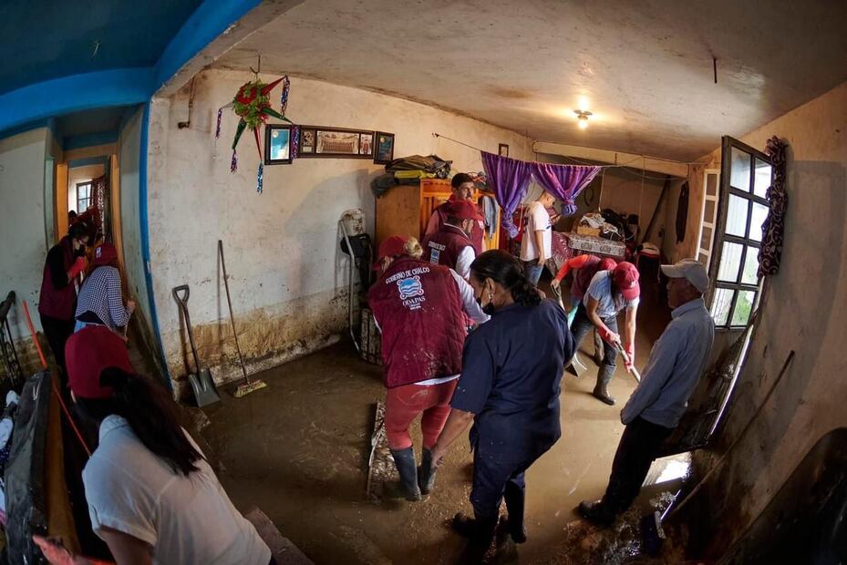 Alrededor de 270 viviendas resultaron afectadas por lluvias. Foto: Especial/El Universal