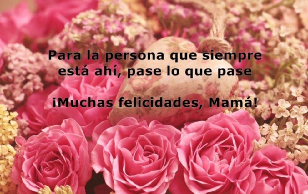 Felicitaciones para mandar por WhatsApp a mamá 