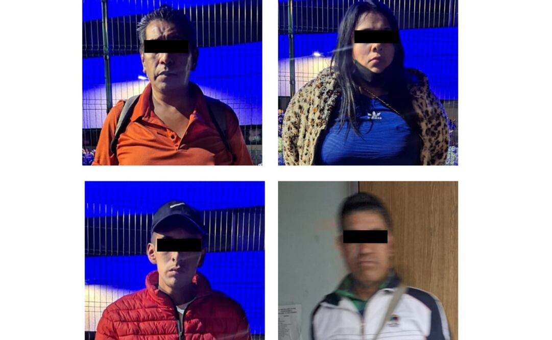 Detienen a 4 posibles personas que apartaban lugares en la vía pública. Foto: Especial