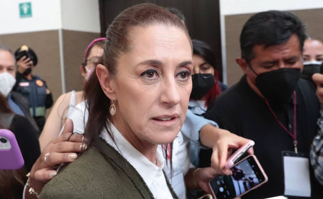 La jefa de Gobierno, Claudia Sheinbaum, garantizó que pese a tener comunicación con las porras, su gobierno estará pendiente para que estos hechos no ocurran en la CDMX. Foto: Berenice Fregoso/EL UNIVERSAL