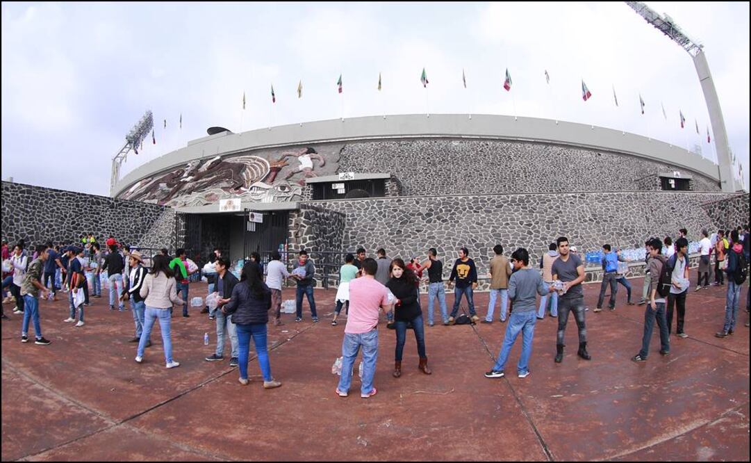 Imago7. Los felinos abrieron un centro de acopio en Ciudad Universitaria.