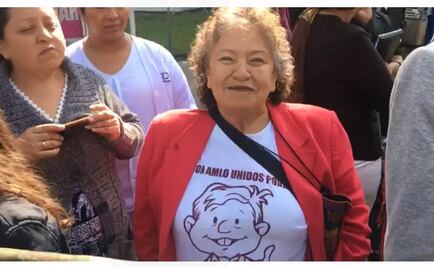 “¡Es un honor estar con Obrador!”, arengan simpatizantes de AMLO frente al TEPJF