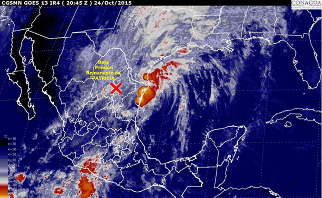 Aspecto de la baja remanente. Imagen de Conagua