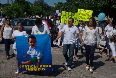 Exigen justicia por muerte de bebé Fabrizio en Mérida