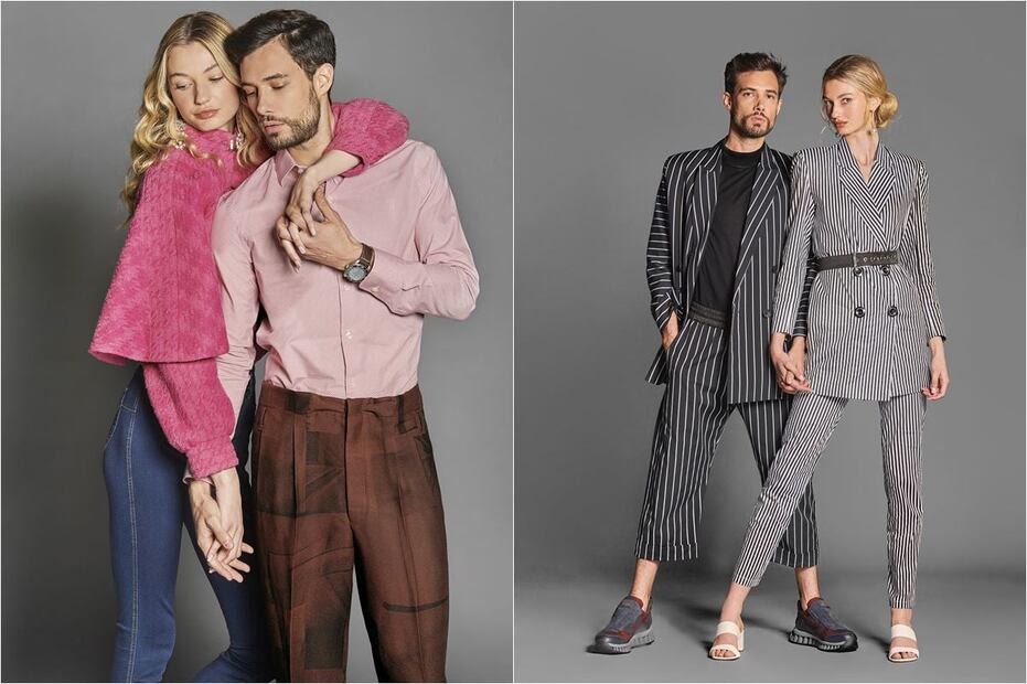 El secreto de los outfits match está en la creatividad. Foto: Alexander Pérez