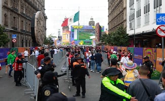 Fiscalía y gabinete de Seguridad de CDMX coordinan acciones durante partido Colombia vs Uzbekistán; tienen presencia en Estadio y Fan Fest del Zócalo