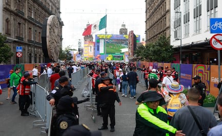 Fan Fest del Mundial en el Zócalo mantiene filtros de seguridad; revisan mochilas y restringen ingreso de alimentos