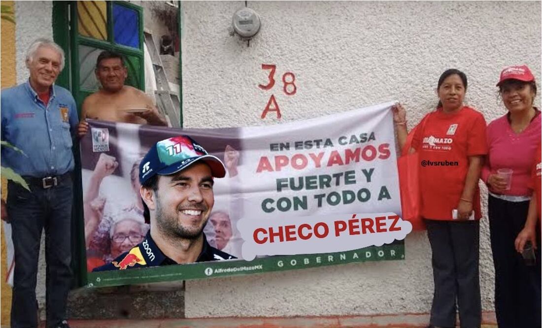 Checo Pérez regresa a la F1 y los memes ya hicieron lo suyo. FOTO: ESPECIAL