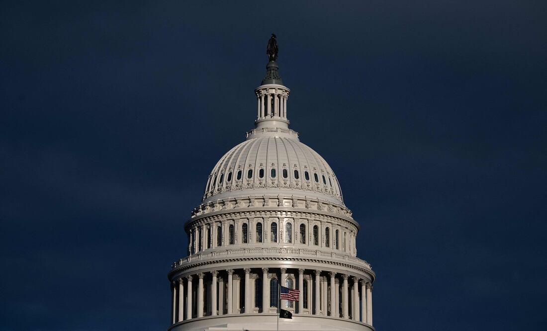 Capitolio de Estados Unidos. Foto: SAUL LOEB / AFP