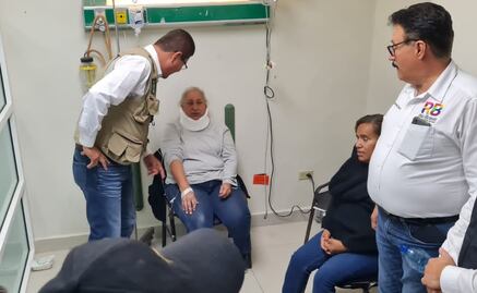 Delegado de Bienestar ofrece apoyo médico a abuelitos atropellados en Tamaulipas