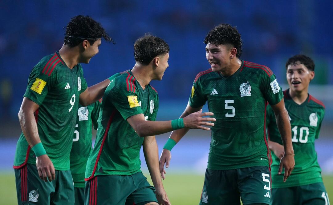 México goleó a Nueva Zelanda y clasifica a los octavos de final del Mundial Sub-17