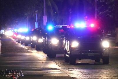 Refuerza Policía Estatal seguridad en Puerto Vallarta; llega convoy con más de 100 elementos