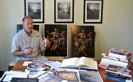 ¿Será un Miguel Ángel el cuadro de la sala? 