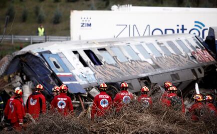 Choque de trenes en Grecia, entre los más trágicos de los últimos 25 años en Europa