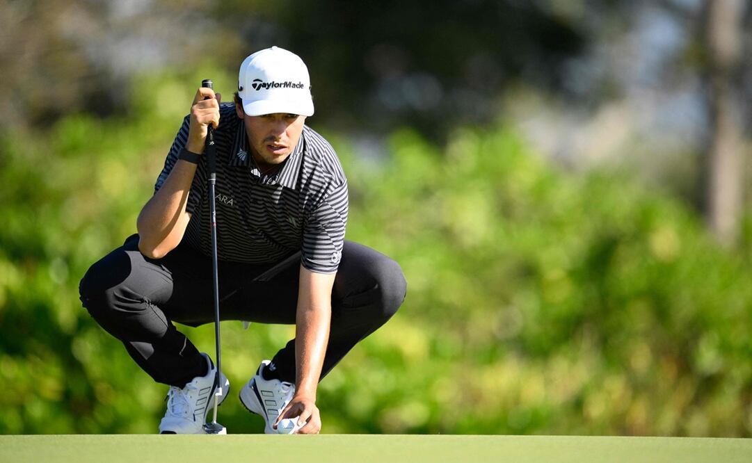 Santiago de la Fuente en el Mexico Open at Vidanta 2024 - Foto: AFP