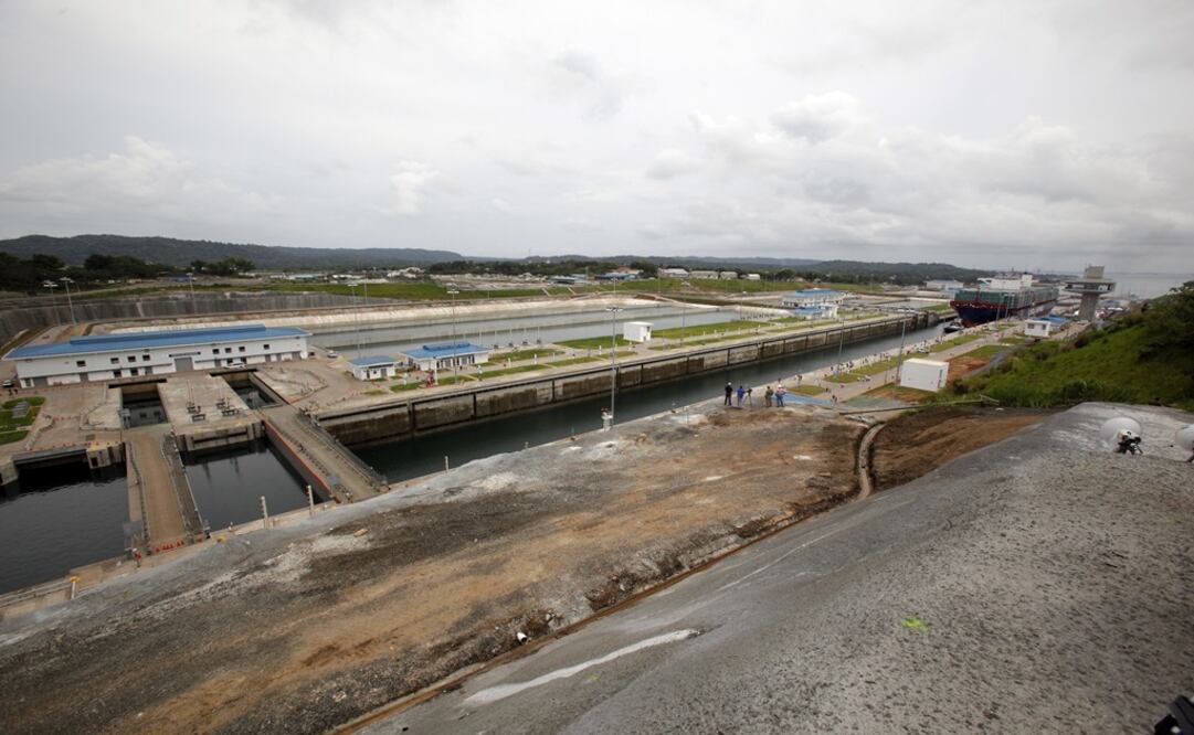 El canal de Panamá fue construido por Estados Unidos, que lo inauguró en 1914 y lo administró hasta su traspaso al Estado panameño el 31 de diciembre de 1999. Foto: EFE/Archivo