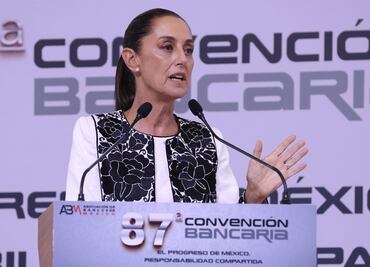 Claudia Sheinbaum llama a banqueros a tener buenas relaciones, pese a no estar de acuerdo con algunas cosas