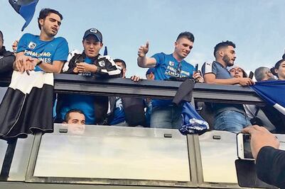 Volpi, el portero que amedrenta