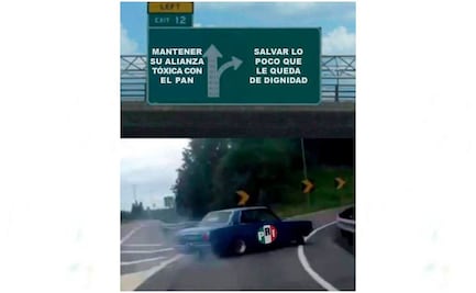 "Es de sabios cambiar de opinión"; Morena le dedica meme al PRI