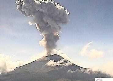 Popocatépetl registra cuatro sismos volcanotectónicos