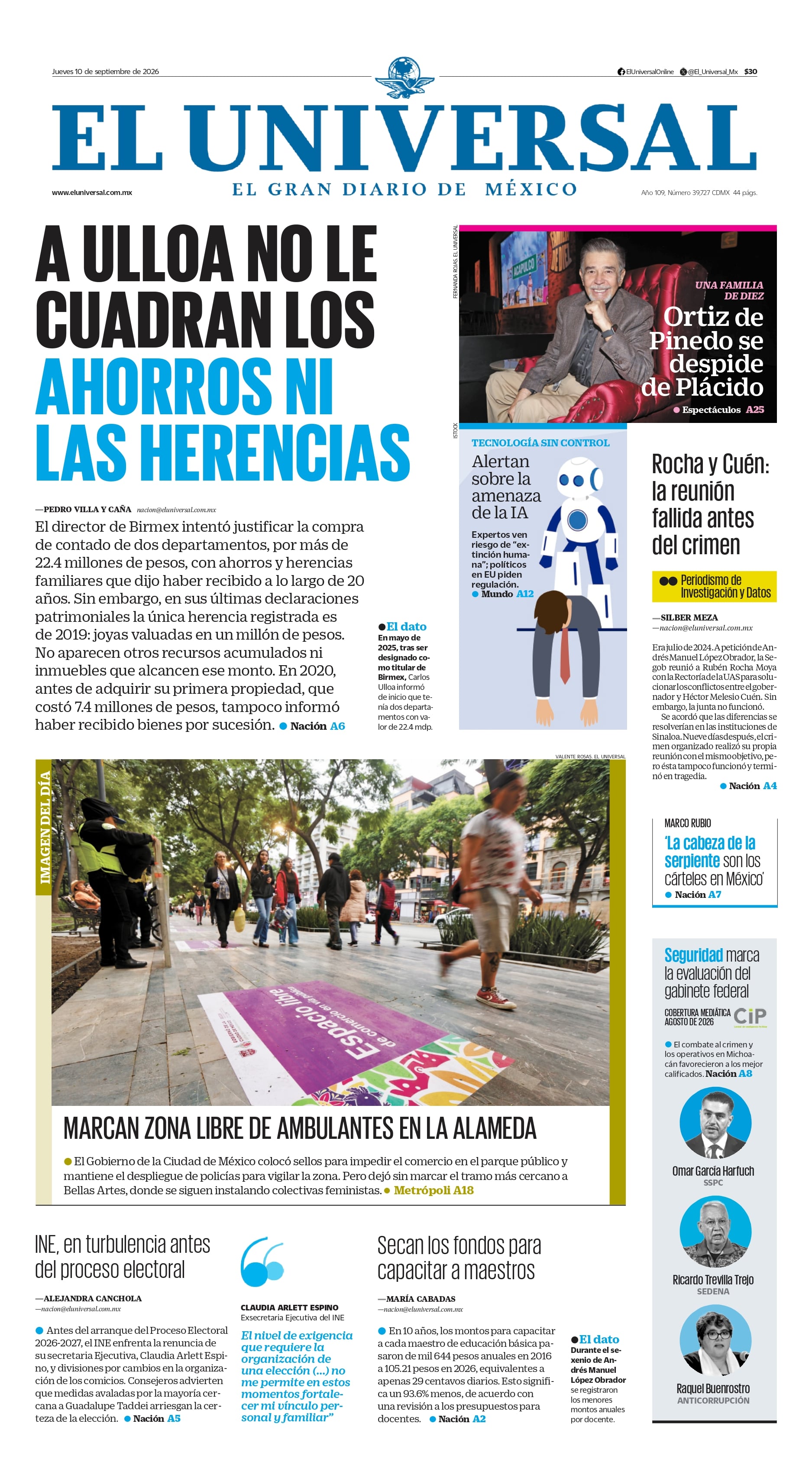 Portada impresa