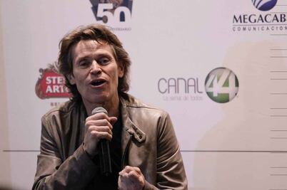 "Estoy con ustedes y mi mente está fuera de Estados Unidos": Dafoe