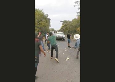 Atacan con huevos y piedras a la Guardia Nacional