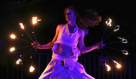 FOTOS: "Mystica Salvaje - La Salamandre", fuego, danza ritual y espíritus en el Cervantino