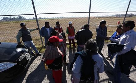 Ejidatarios demandan pago de tierras utilizadas para ampliar Aeropuerto de Toluca