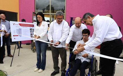 Américo Villarreal entrega obras de rehabilitación del Centro de Rehabilitación e Inclusión Tamaulipas