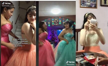 Organizan pijamada para recrear sus XV años y se vuelve viral