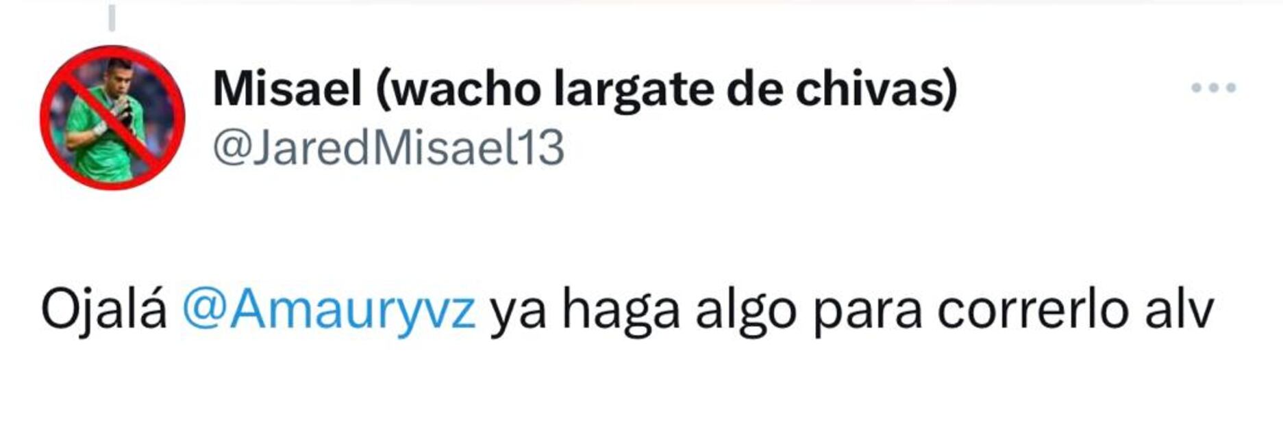 Tweets de Miguel 'Wacho' Jiménez
