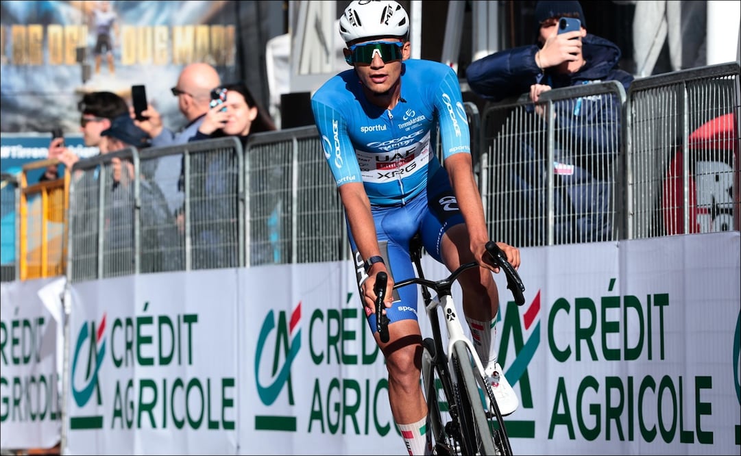 Isaac del Toro gana la etapa 6 de la Tirreno-Adriático / Foto: EFE