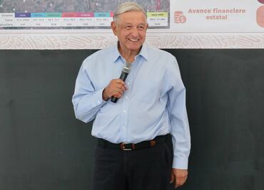 "Las tres obras significan agua para 3.2 millones de habitantes": AMLO supervisa avances de Acueducto El Cuchillo II