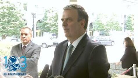 Ebrard ve progresos en conversaciones con EU sobre aranceles