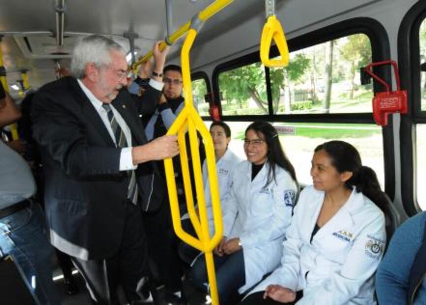 UNAM estrena 10 unidades ecológicas del Pumabús 