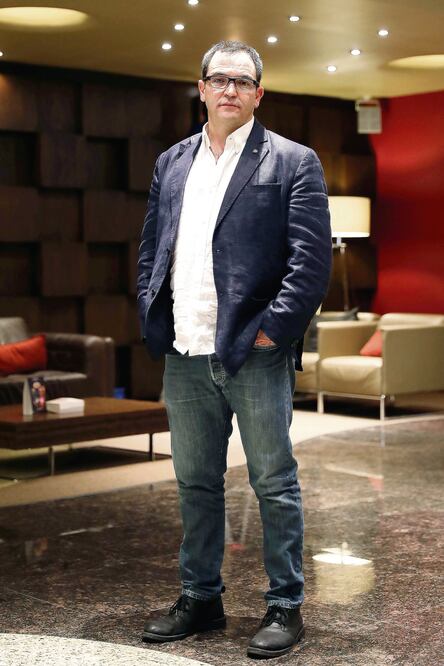 Riestra también trabajó en The Whole new Everything y prevé filmar otro thriller: Spinning man. (FOTO: JUAN CARLOS REYES. EL UNIVERSAL)