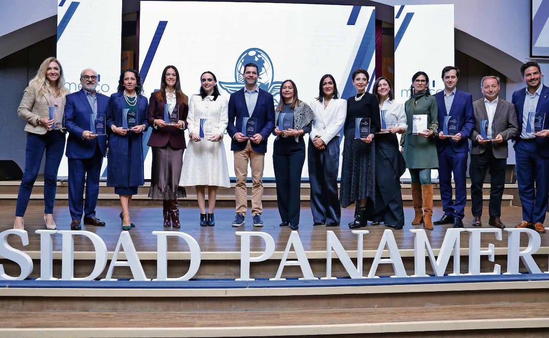 La presentación de la decimotercera edición del ranking Merco Líderes México, en el que se reconoce cuáles son los líderes con mayor reputación del país, se celebró este martes en las instalaciones de la Universidad Panamericana, en su campus de Ciudad de México. Foto: Fernanda Rojas / EL UNIVERSAL