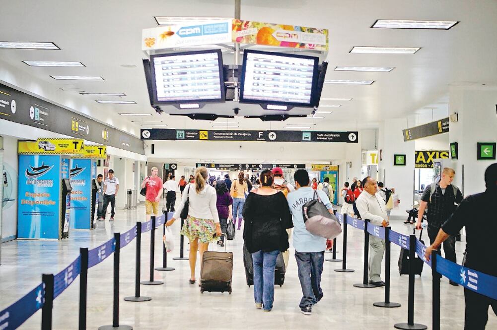 Intercam anticipa que las terminales aéreas continuarán con buen crecimiento en el tráfico de pasajeros y seguirán elevando sus ingresos. Foto: ARCHIVO EL UNIVERSAL