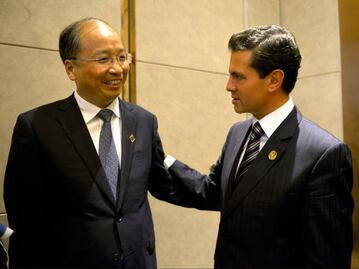 President Peña Nieto meets with the Chairman of Industrial and Commercial Bank of China