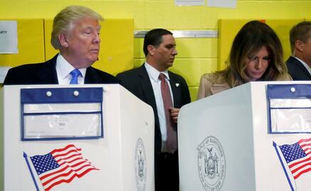 Donald Trump 'espía' a Melania