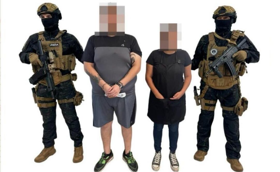 Detienen a dos hombres relacionados con el homicidio del exrector de la Universidad Tecnológica de Tlaxcala (13/11/2025). Foto: Especial