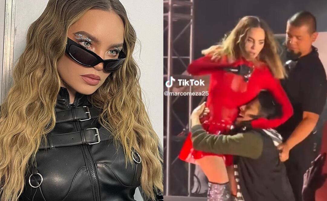 La cantante, además del susto terminó lastimada   Foto: Instagram