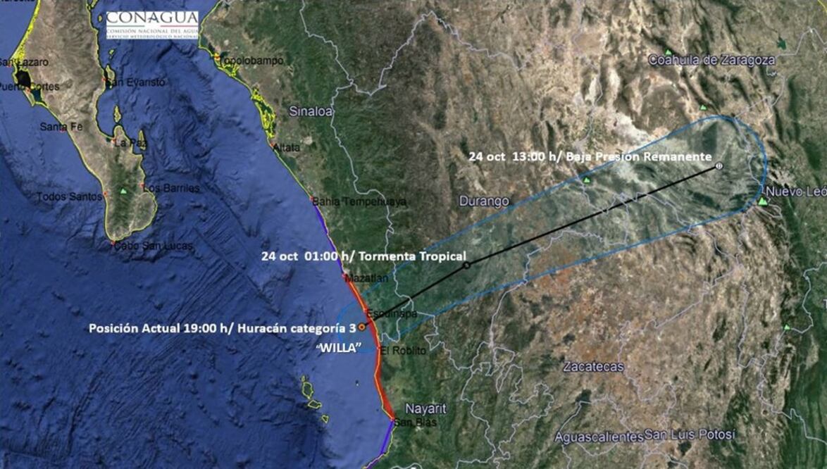Foto:Twitter @conagua_clima