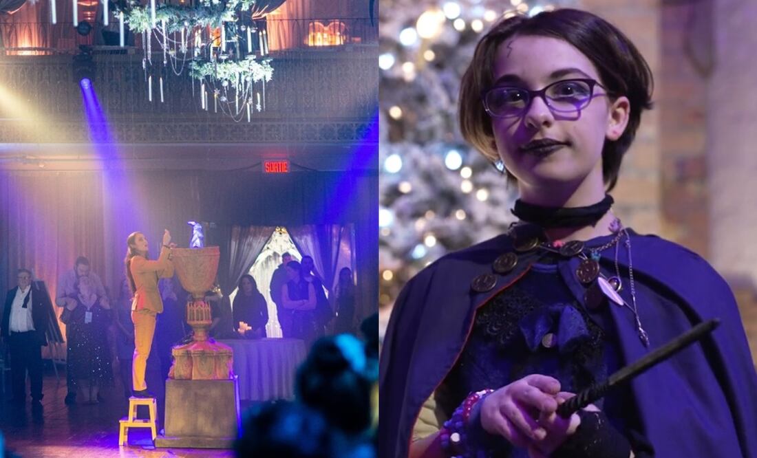 “Harry Potter: El Gran Baile de Invierno” . Fotos: Instagram y TikTok @harrypotteryuleballcelebration