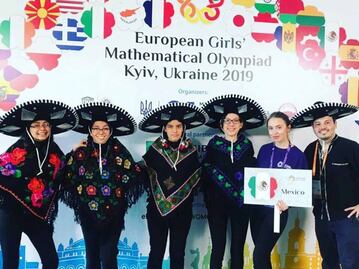 Jóvenes mexicanas conquistan la Olimpiada Europea de Matemáticas