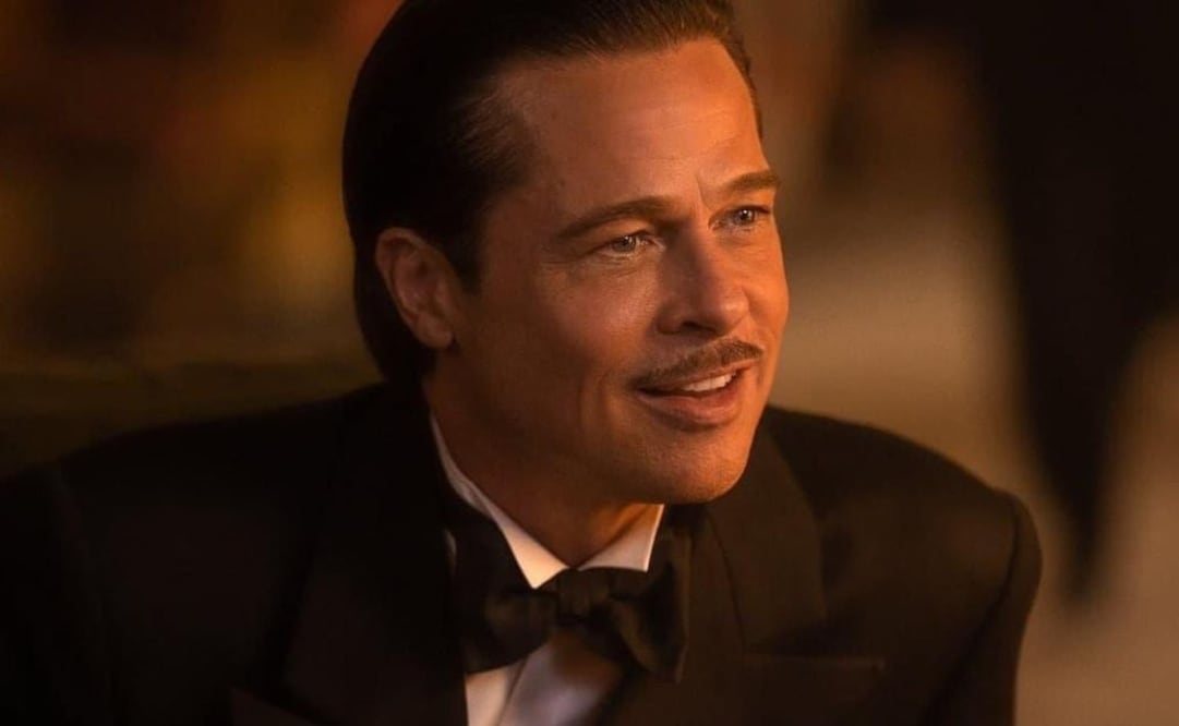 Brad Pitt en la película "Babylon". Fuente: Instagram @phenomenaexperience